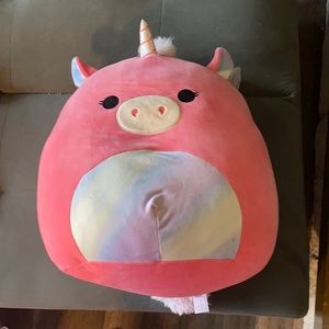 Pink unicorn squishmallow bought today